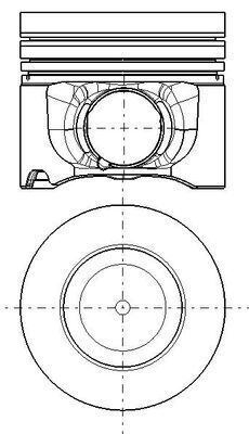 Stūmoklis MAHLE 028 PI 00178 000
