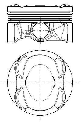 Stūmoklis MAHLE 039 PI 00138 000