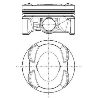 Stūmoklis MAHLE 039 PI 00138 002