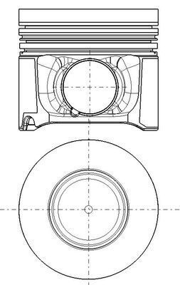 Stūmoklis MAHLE 081 PI 00115 000