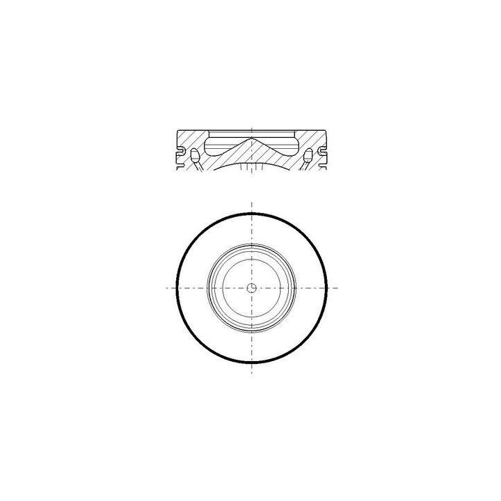 Stūmoklis MAHLE 081 PI 00136 002