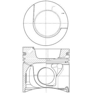 Stūmoklis MAHLE 227 PI 00160 000