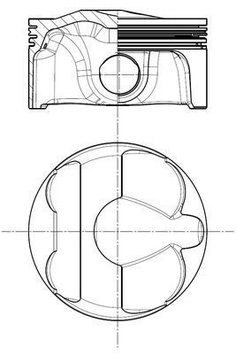 Stūmoklis MAHLE 503 PI 00112 000