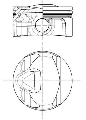 Stūmoklis MAHLE 503 PI 00113 000
