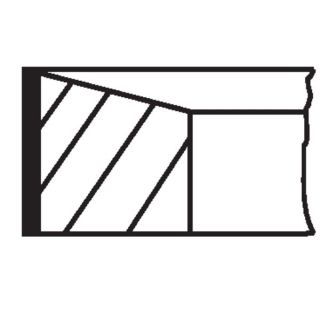 Stūmoklio žiedų komplektas MAHLE 001 RS 11139 0N0