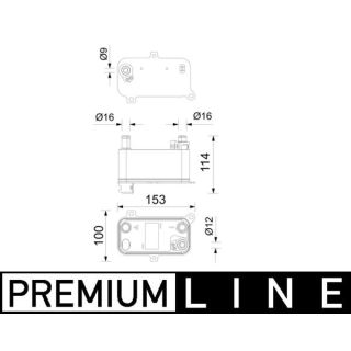Kondensatorius, oro kondicionierius MAHLE AC 1199 000P