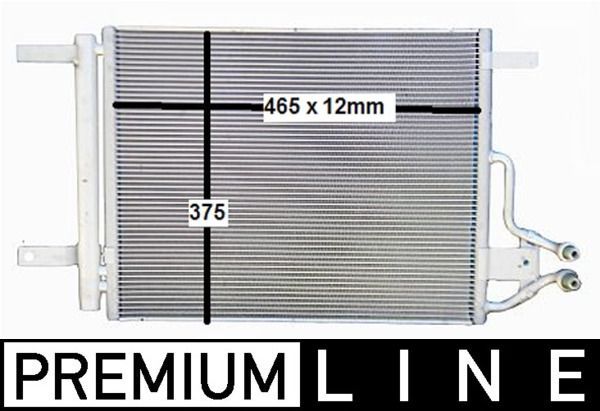 Kondensatorius, oro kondicionierius MAHLE AC 704 000P