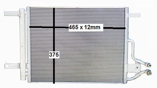 Kondensatorius, oro kondicionierius MAHLE AC 704 000P