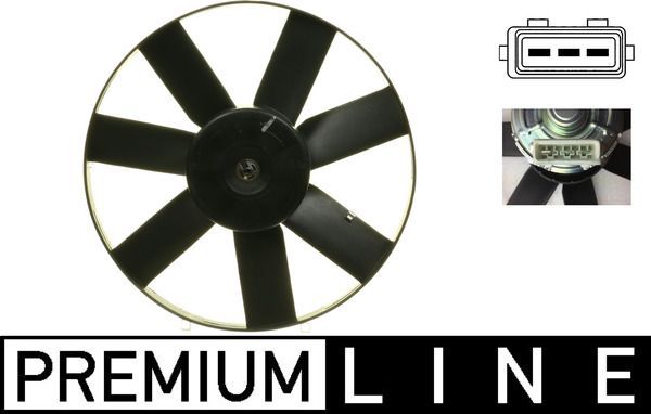 Ventiliatorius, radiatoriaus MAHLE CFF 15 000P