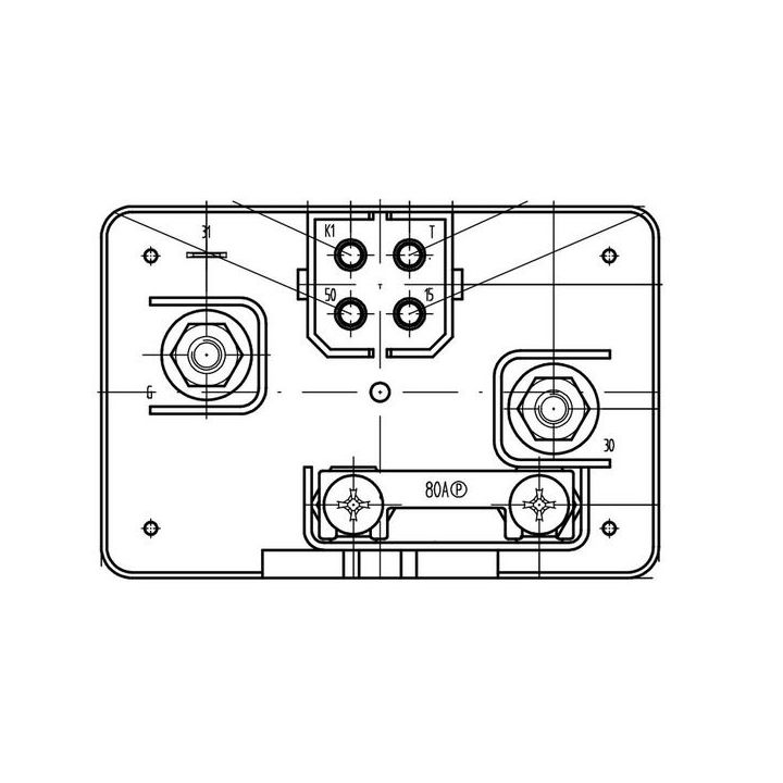 Valdymo blokas, kaitinimo žvakių sistema MAHLE MHG 70