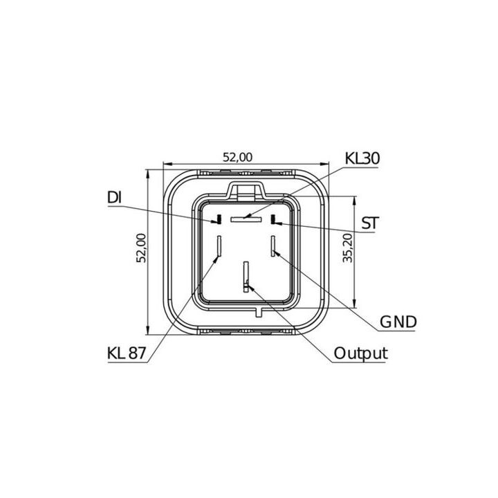 Valdymo blokas, kaitinimo žvakių sistema MAHLE MHG 75