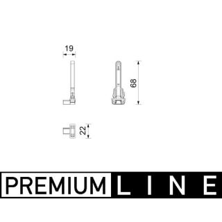 Siuntimo blokas, vidaus temperatūra MAHLE ASE 42 000P