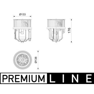 Vidaus pūtiklis MAHLE AB 416 000P