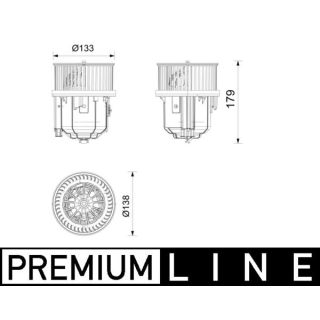 Vidaus pūtiklis MAHLE AB 429 000P
