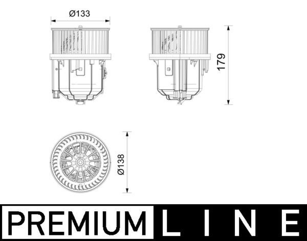 Vidaus pūtiklis MAHLE AB 429 000P