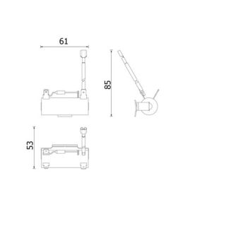 Varža, vidaus pūtiklis MAHLE ABR 171 000P