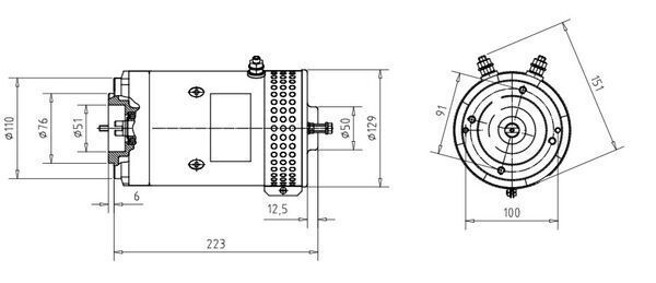 Elektrovariklis MAHLE MM 462