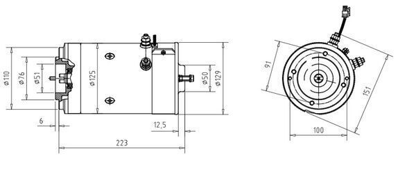 Elektrovariklis MAHLE MM 463