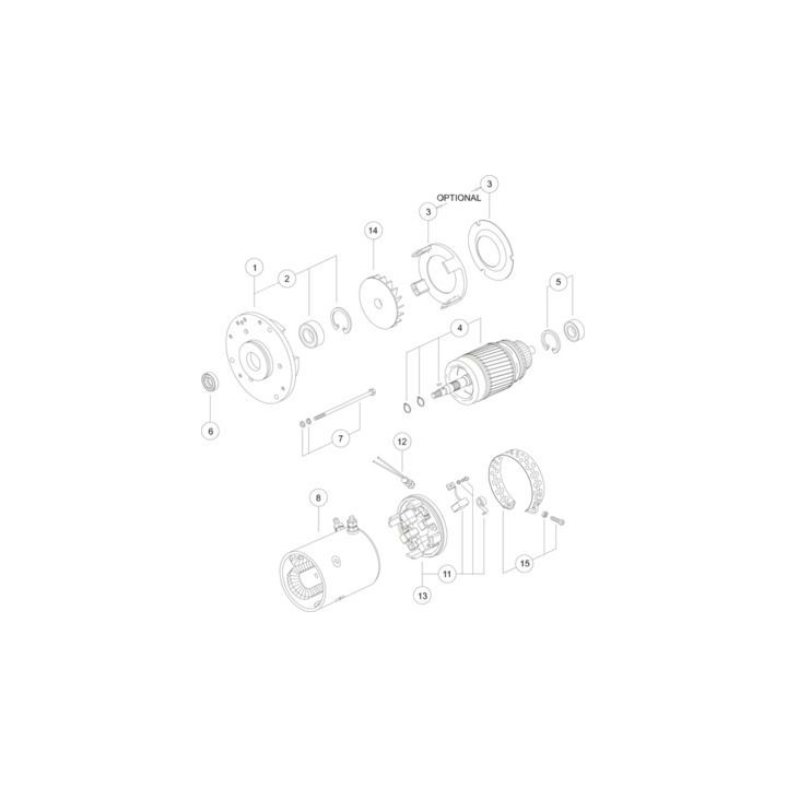 Elektrovariklis MAHLE MM 463