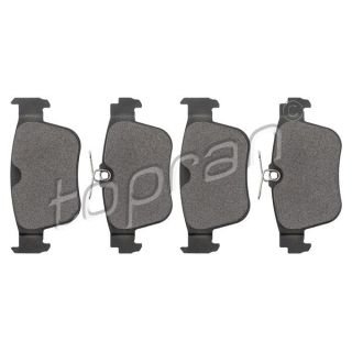 Stabdžių trinkelių rinkinys, diskinis stabdys TOPRAN 120 277