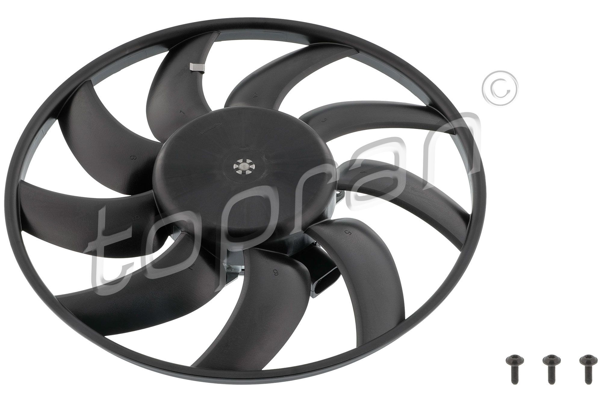 Ventiliatorius, radiatoriaus TOPRAN 113 816