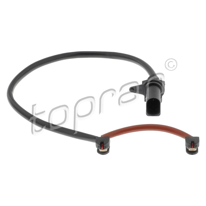 Jutiklis, stabdžių trinkelių susidėvėjimas TOPRAN 121 014