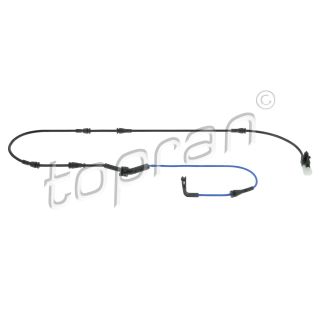 Jutiklis, stabdžių trinkelių susidėvėjimas TOPRAN 602 011