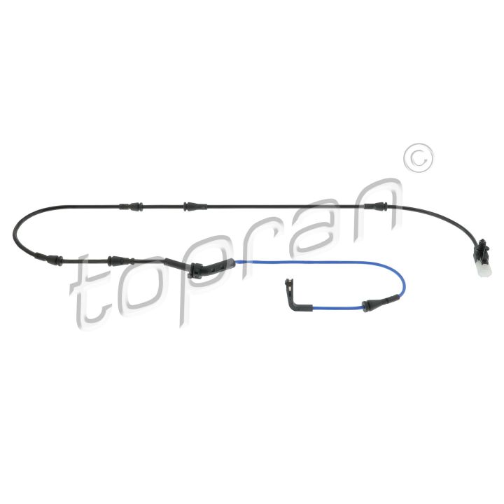 Jutiklis, stabdžių trinkelių susidėvėjimas TOPRAN 602 011