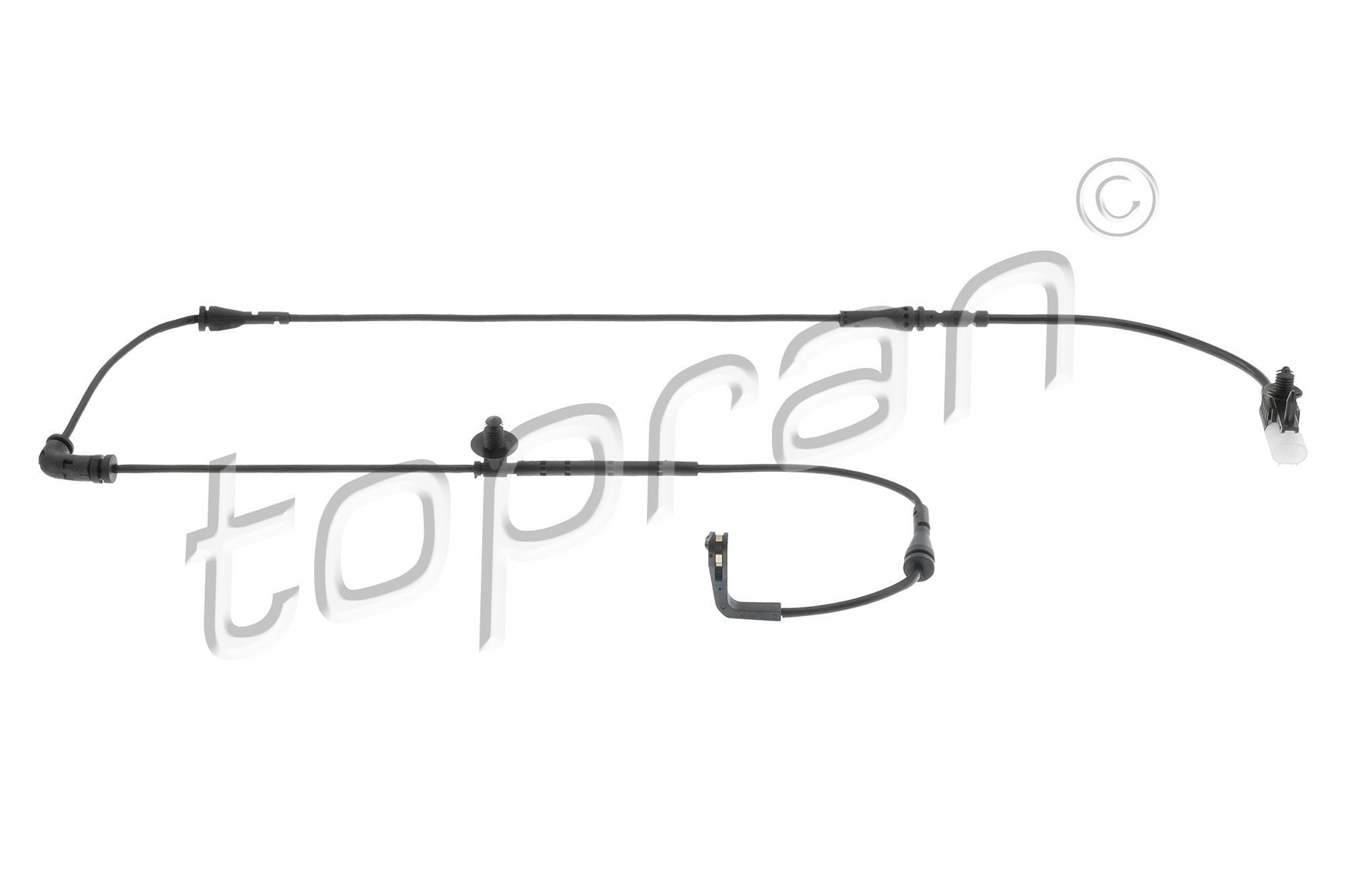 Jutiklis, stabdžių trinkelių susidėvėjimas TOPRAN 602 018