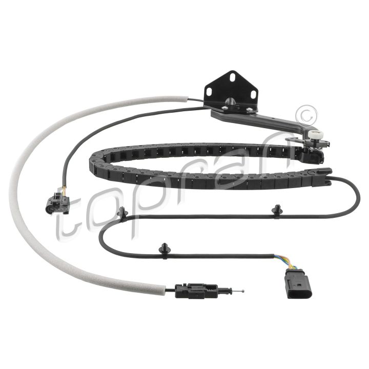 Ritinėlio kreiptuvas, atstumiamos durys TOPRAN 410 932