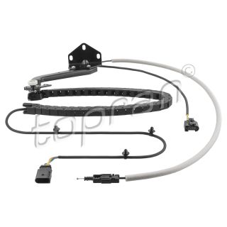 Ritinėlio kreiptuvas, atstumiamos durys TOPRAN 410 933