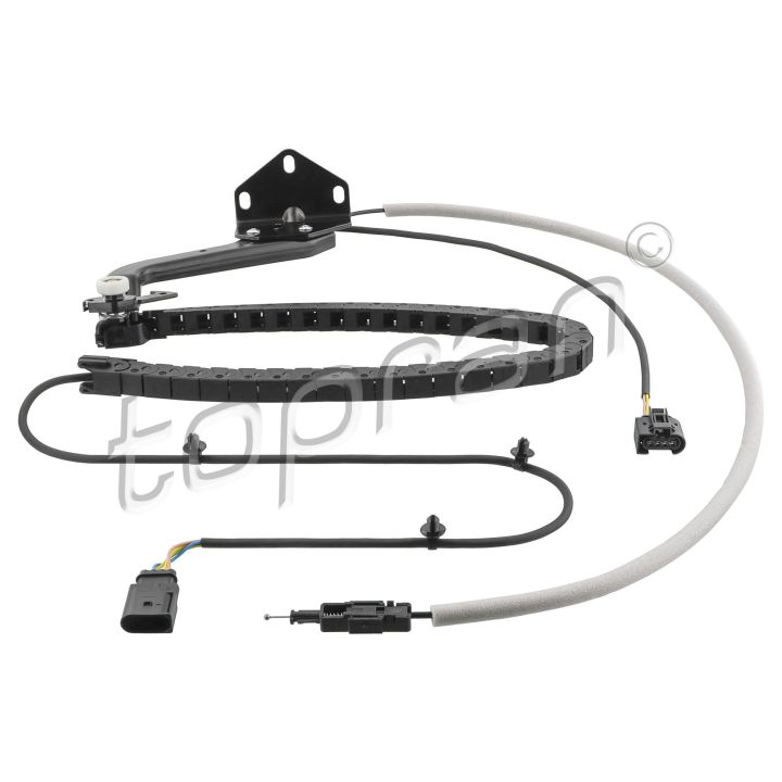 Ritinėlio kreiptuvas, atstumiamos durys TOPRAN 410 933