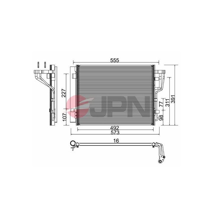 Kondensatorius, oro kondicionierius JPN 60C0329-JPN