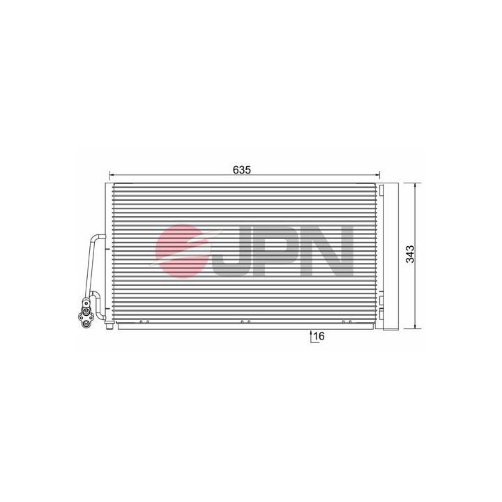 Kondensatorius, oro kondicionierius JPN 60C9087-JPN