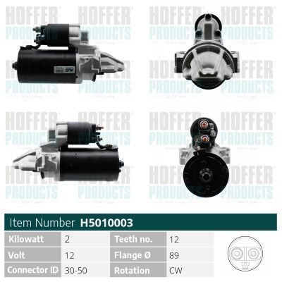 Starteris HOFFER H5010003G