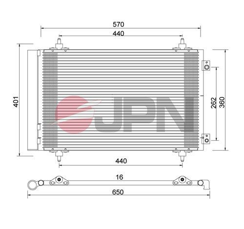 Kondensatorius, oro kondicionierius JPN 60C9093-JPN