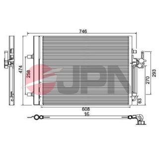 Kondensatorius, oro kondicionierius JPN 60C9096-JPN