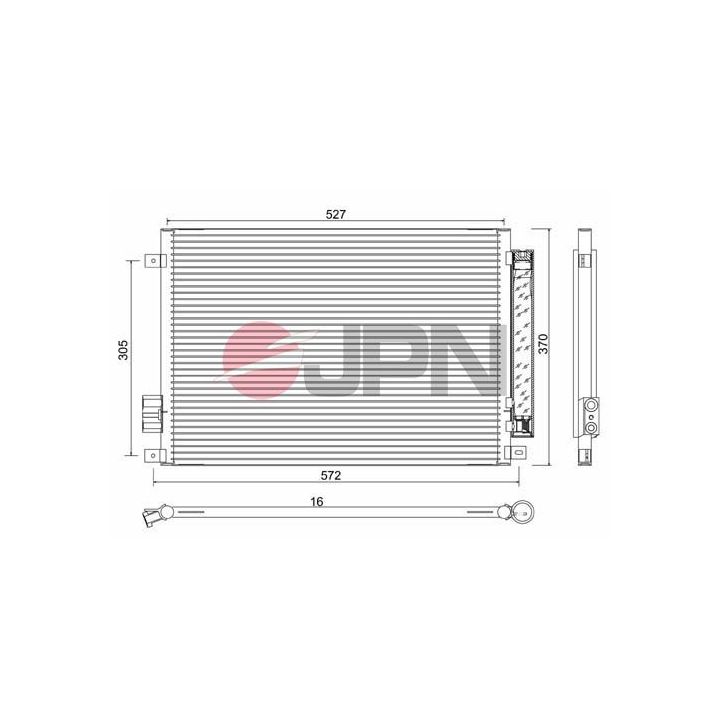 Kondensatorius, oro kondicionierius JPN 60C9099-JPN