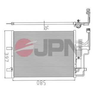 Kondensatorius, oro kondicionierius JPN 60C9108-JPN