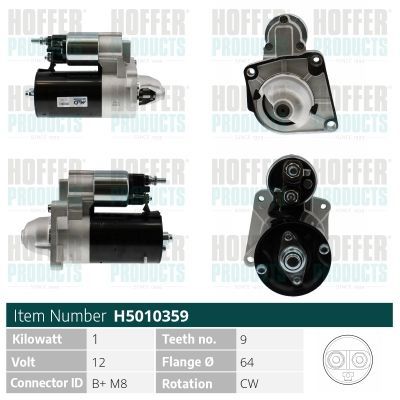 Starteris HOFFER H5010359