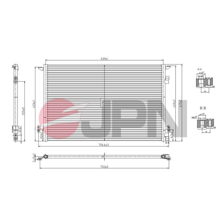 Kondensatorius, oro kondicionierius JPN 60C9116-JPN