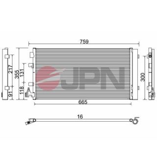 Kondensatorius, oro kondicionierius JPN 60C9127-JPN