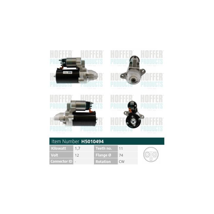 Starteris HOFFER H5010494
