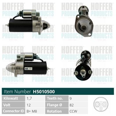 Starteris HOFFER H5010500