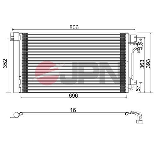 Kondensatorius, oro kondicionierius JPN 60C9143-JPN