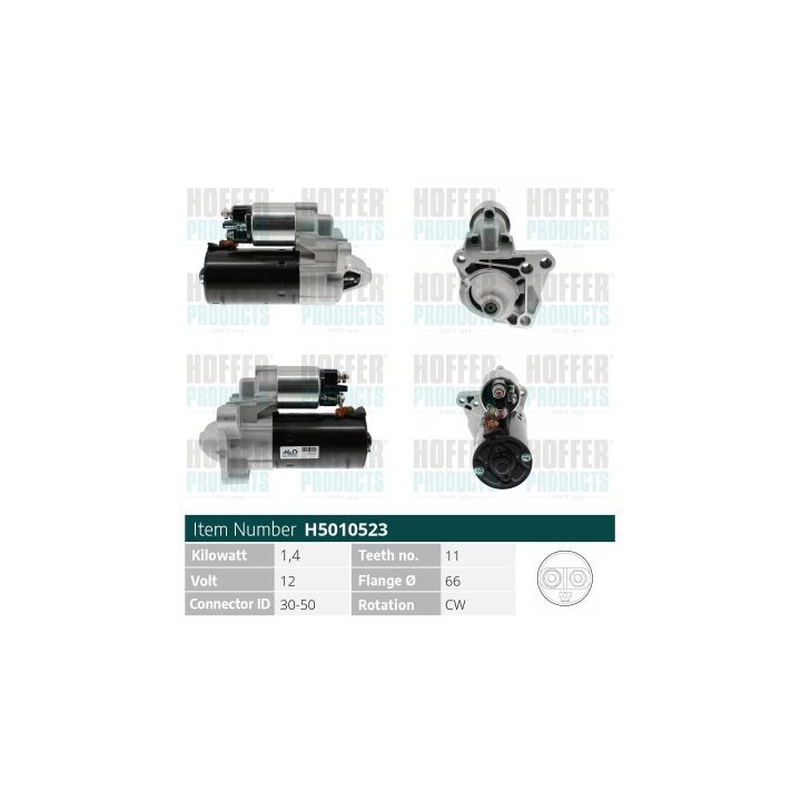 Starteris HOFFER H5010523G