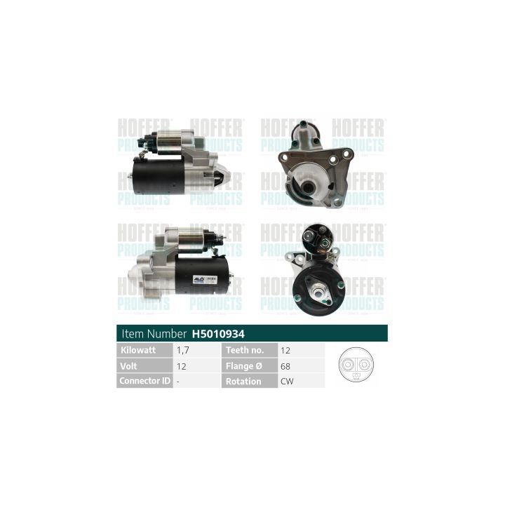 Starteris HOFFER H5010934