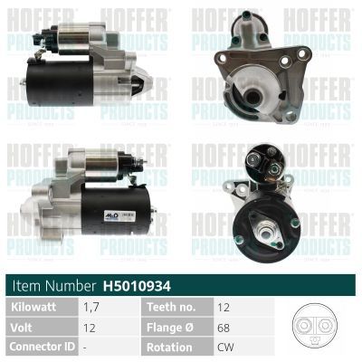 Starteris HOFFER H5010934