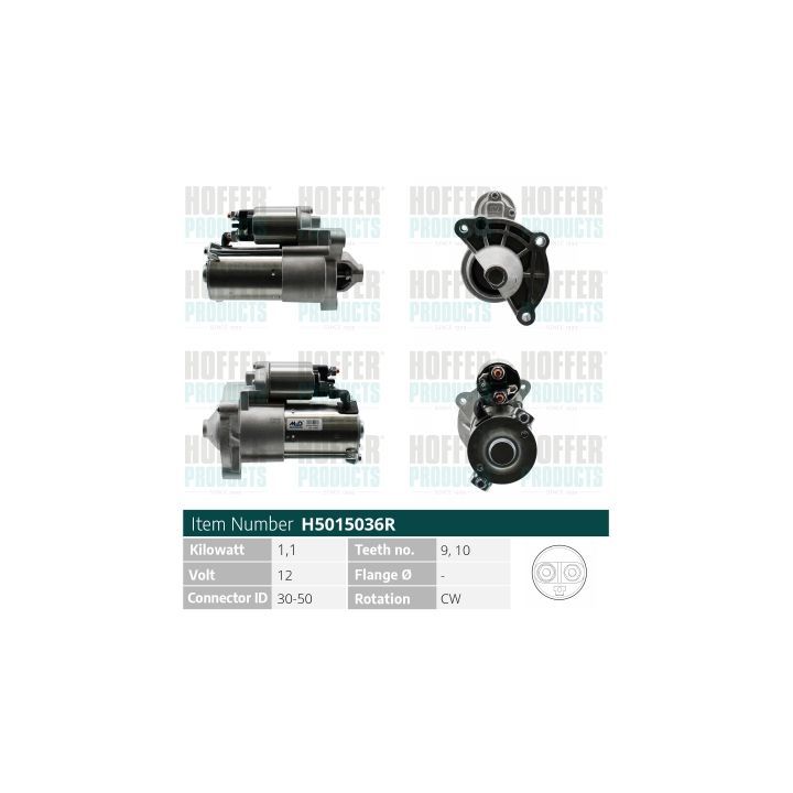 Starteris HOFFER H5015036R