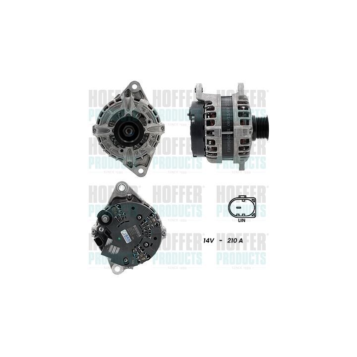 Kintamosios srovės generatorius HOFFER H55101348G